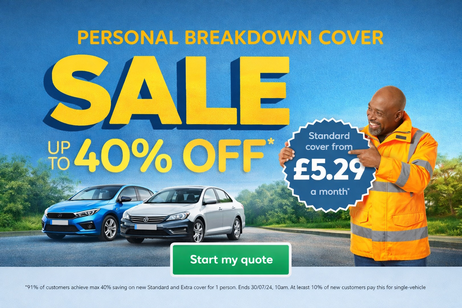 Personal breakdown cover